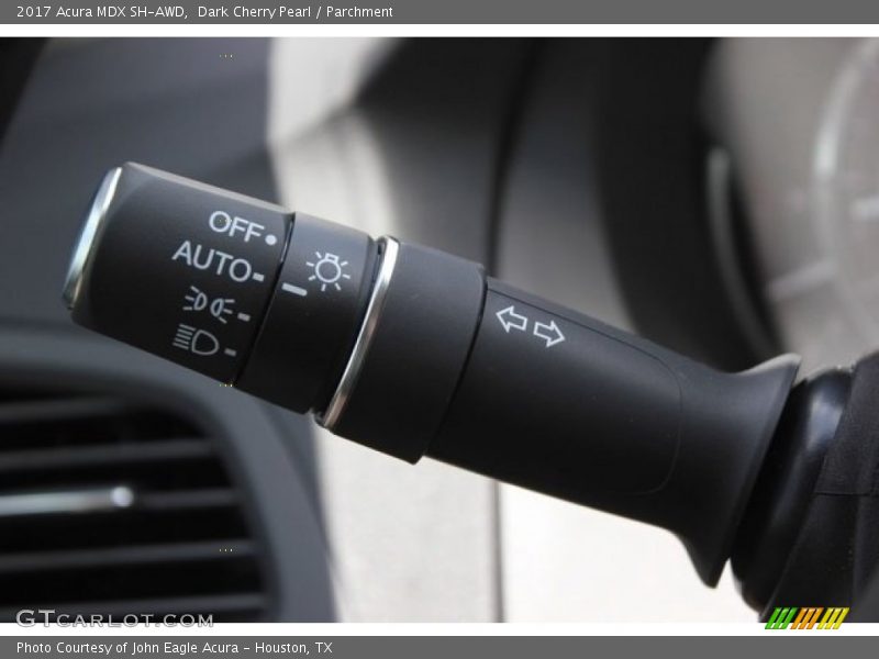Dark Cherry Pearl / Parchment 2017 Acura MDX SH-AWD