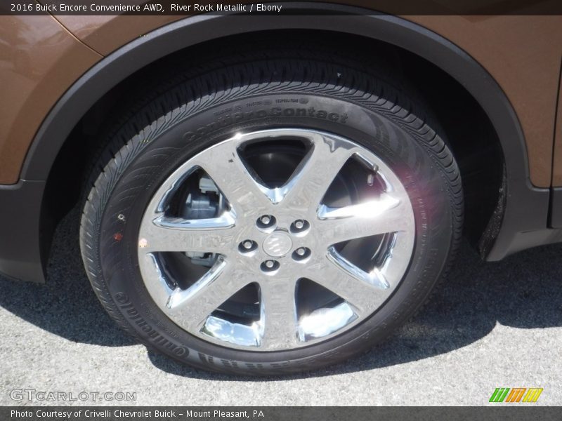 River Rock Metallic / Ebony 2016 Buick Encore Convenience AWD