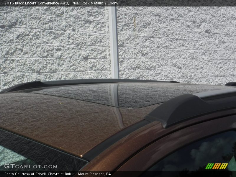River Rock Metallic / Ebony 2016 Buick Encore Convenience AWD