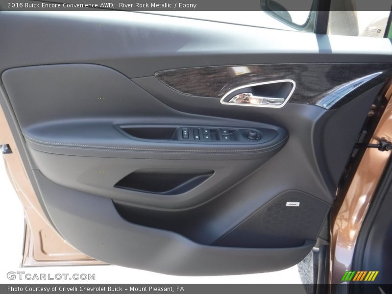 River Rock Metallic / Ebony 2016 Buick Encore Convenience AWD