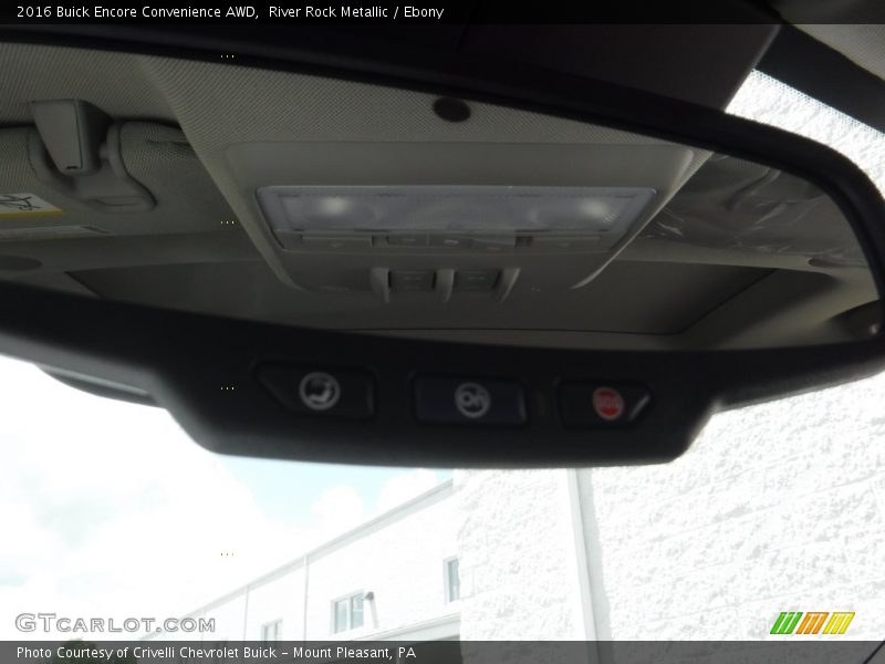River Rock Metallic / Ebony 2016 Buick Encore Convenience AWD