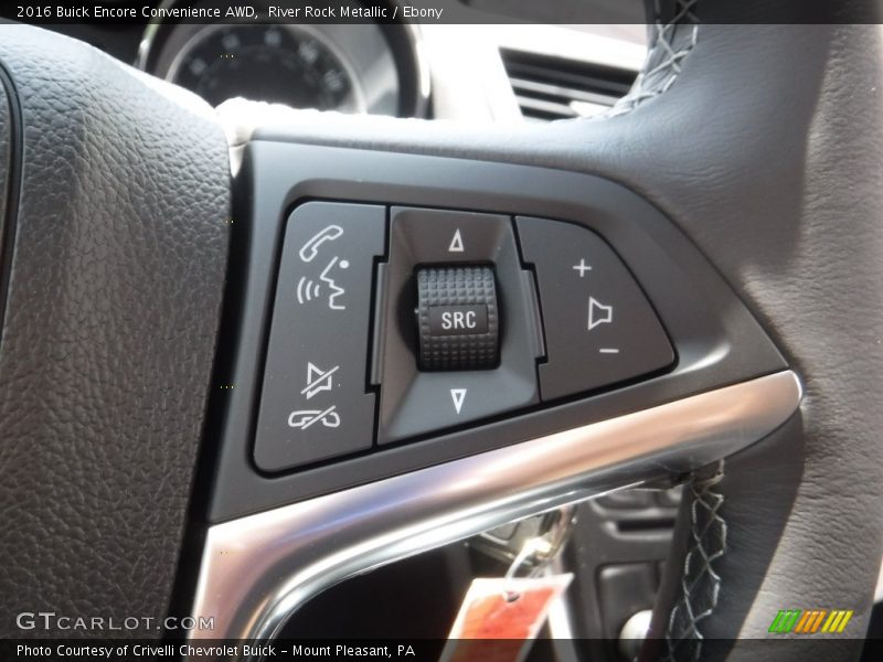 River Rock Metallic / Ebony 2016 Buick Encore Convenience AWD