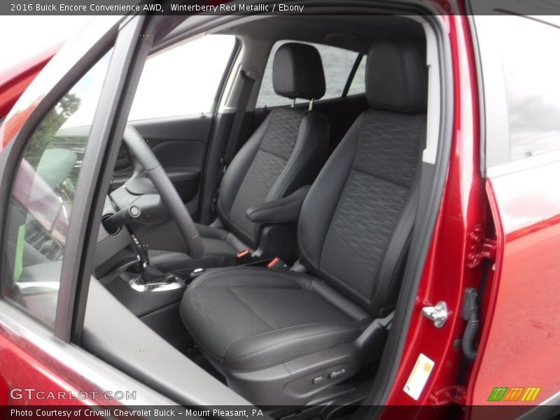 Winterberry Red Metallic / Ebony 2016 Buick Encore Convenience AWD