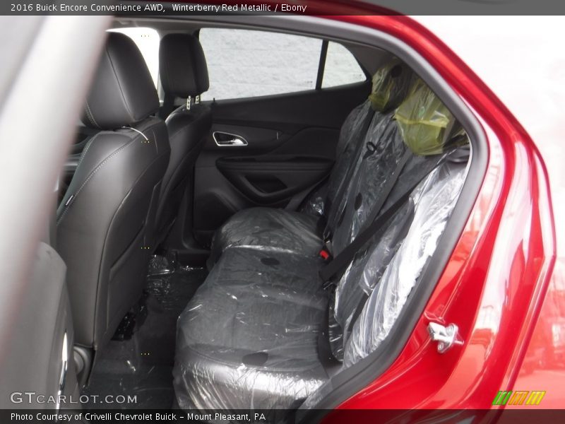 Winterberry Red Metallic / Ebony 2016 Buick Encore Convenience AWD
