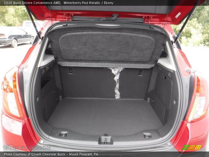 Winterberry Red Metallic / Ebony 2016 Buick Encore Convenience AWD