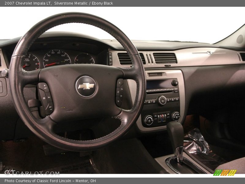 Silverstone Metallic / Ebony Black 2007 Chevrolet Impala LT