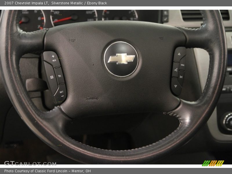 Silverstone Metallic / Ebony Black 2007 Chevrolet Impala LT