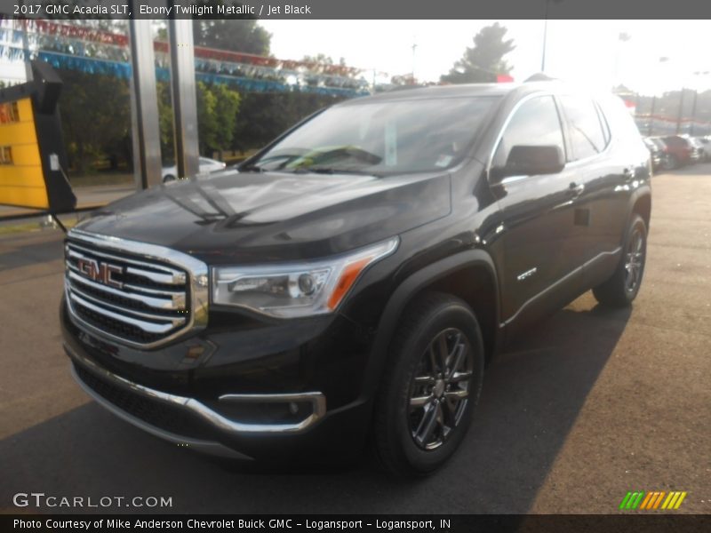 Ebony Twilight Metallic / Jet Black 2017 GMC Acadia SLT