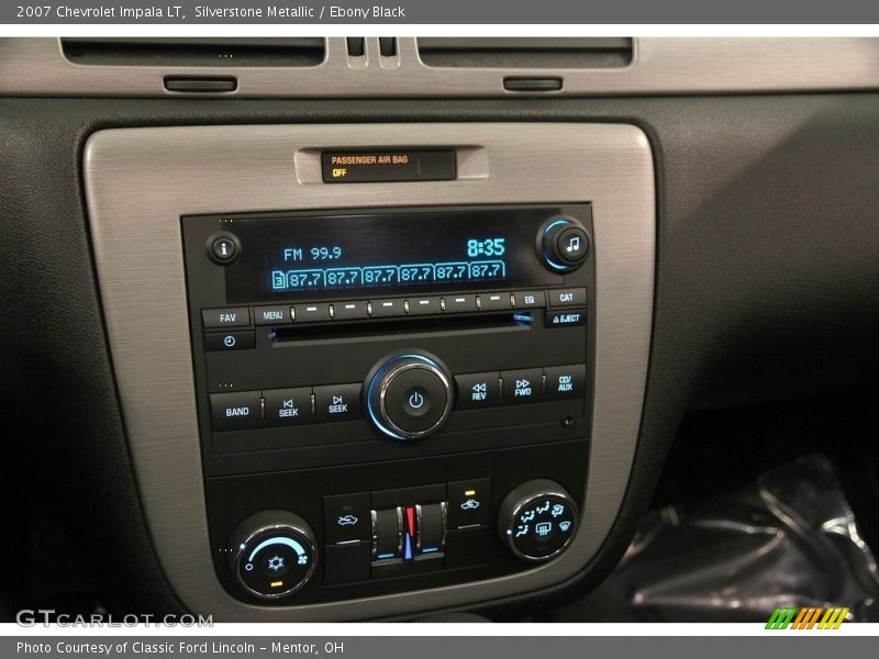 Silverstone Metallic / Ebony Black 2007 Chevrolet Impala LT