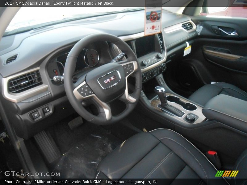  2017 Acadia Denali Jet Black Interior