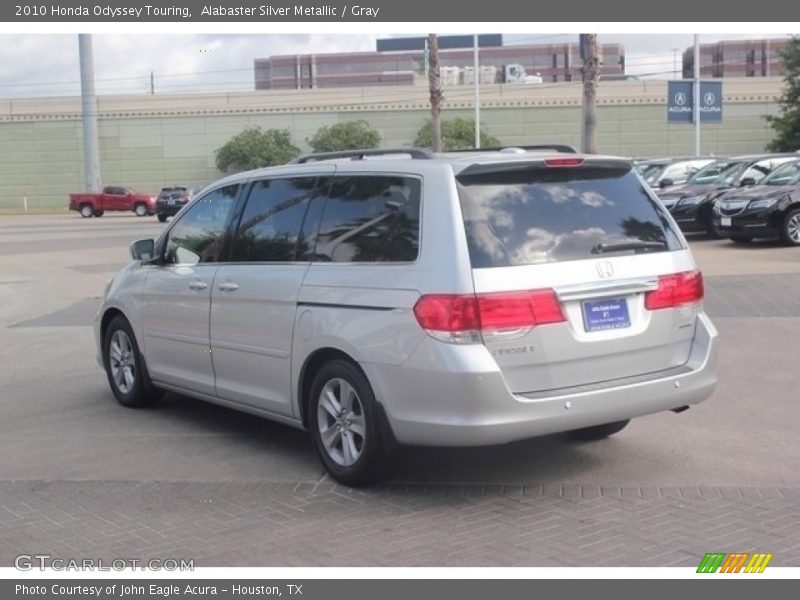 Alabaster Silver Metallic / Gray 2010 Honda Odyssey Touring