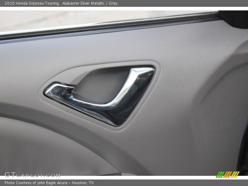 Alabaster Silver Metallic / Gray 2010 Honda Odyssey Touring