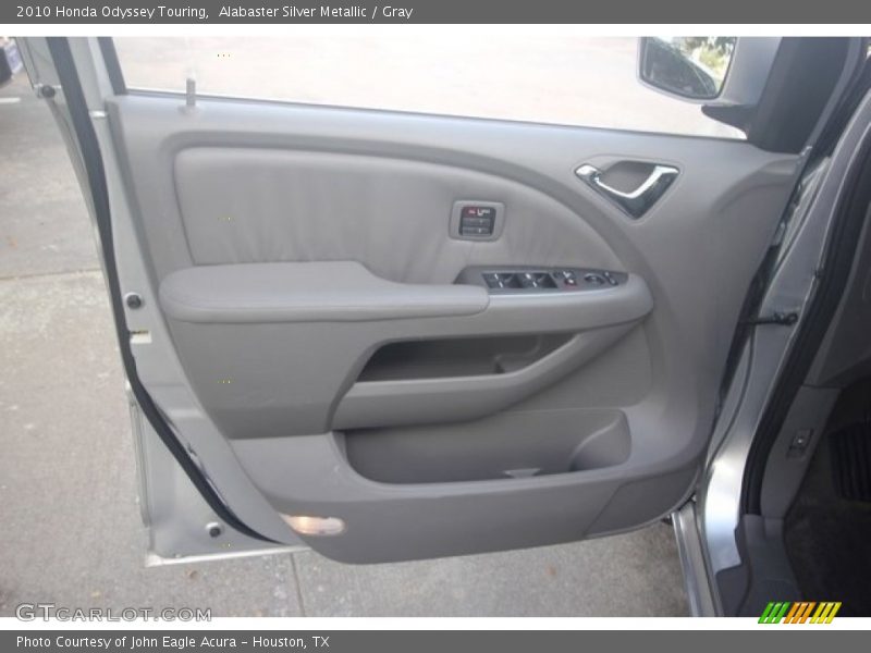 Alabaster Silver Metallic / Gray 2010 Honda Odyssey Touring