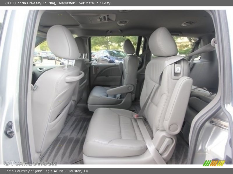 Alabaster Silver Metallic / Gray 2010 Honda Odyssey Touring