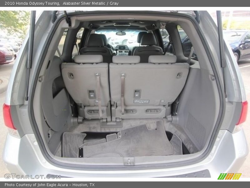 Alabaster Silver Metallic / Gray 2010 Honda Odyssey Touring