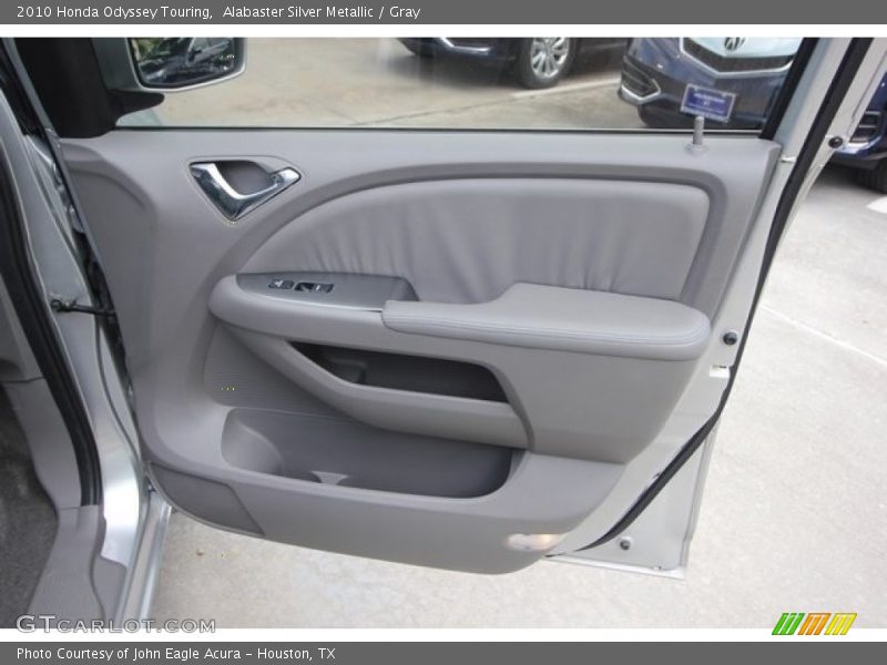 Alabaster Silver Metallic / Gray 2010 Honda Odyssey Touring