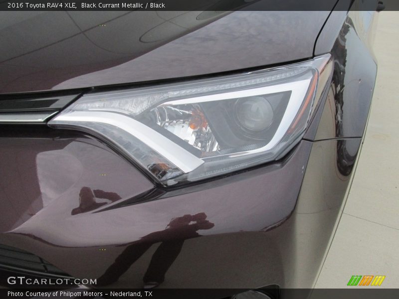 Black Currant Metallic / Black 2016 Toyota RAV4 XLE