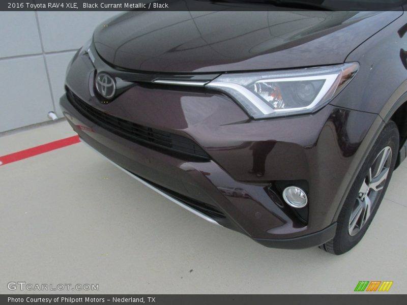 Black Currant Metallic / Black 2016 Toyota RAV4 XLE