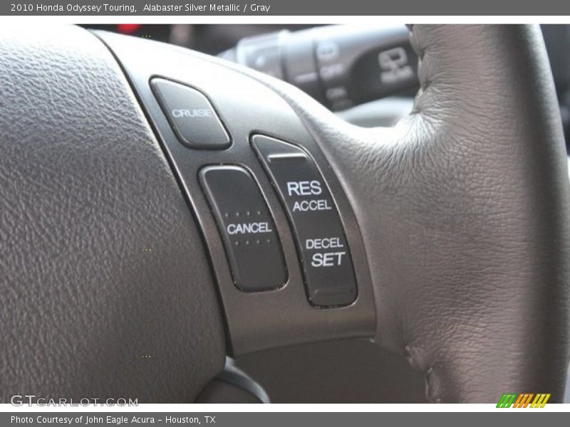 Alabaster Silver Metallic / Gray 2010 Honda Odyssey Touring