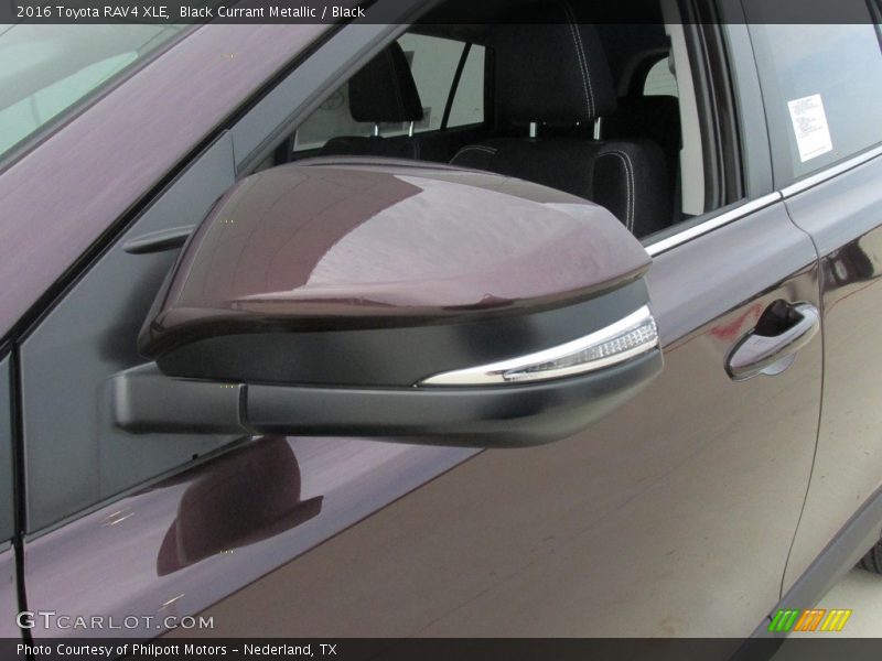 Black Currant Metallic / Black 2016 Toyota RAV4 XLE