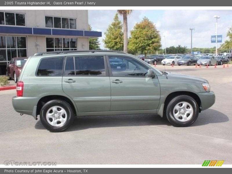  2005 Highlander I4 Oasis Green Pearl