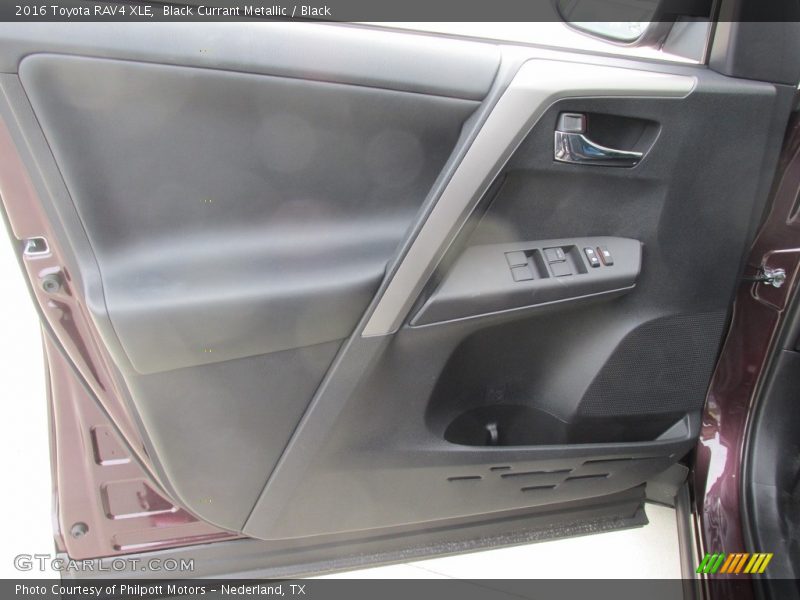 Black Currant Metallic / Black 2016 Toyota RAV4 XLE