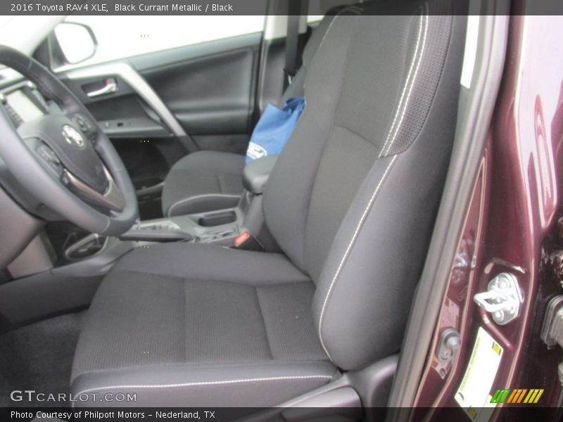 Black Currant Metallic / Black 2016 Toyota RAV4 XLE
