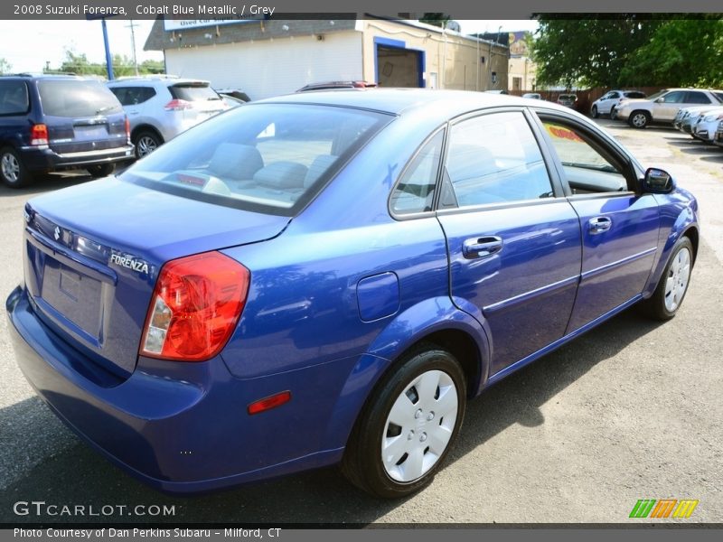Cobalt Blue Metallic / Grey 2008 Suzuki Forenza