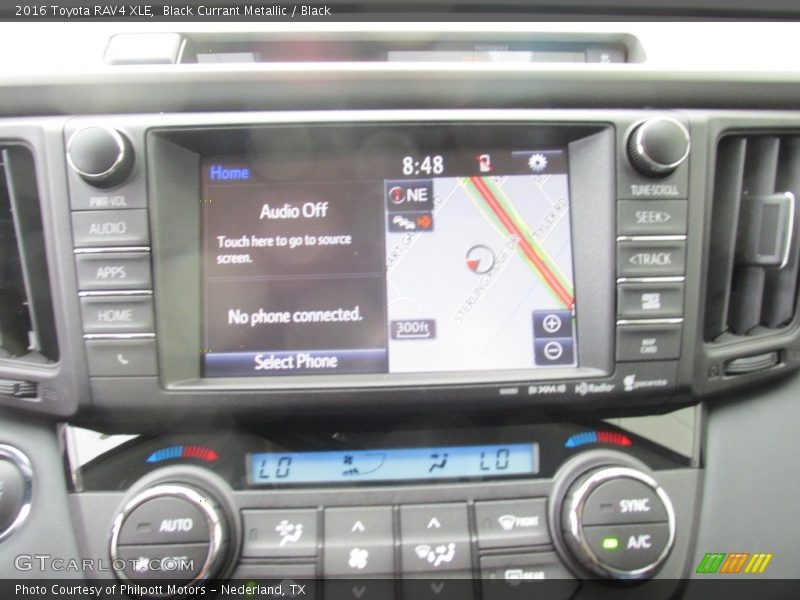 Black Currant Metallic / Black 2016 Toyota RAV4 XLE