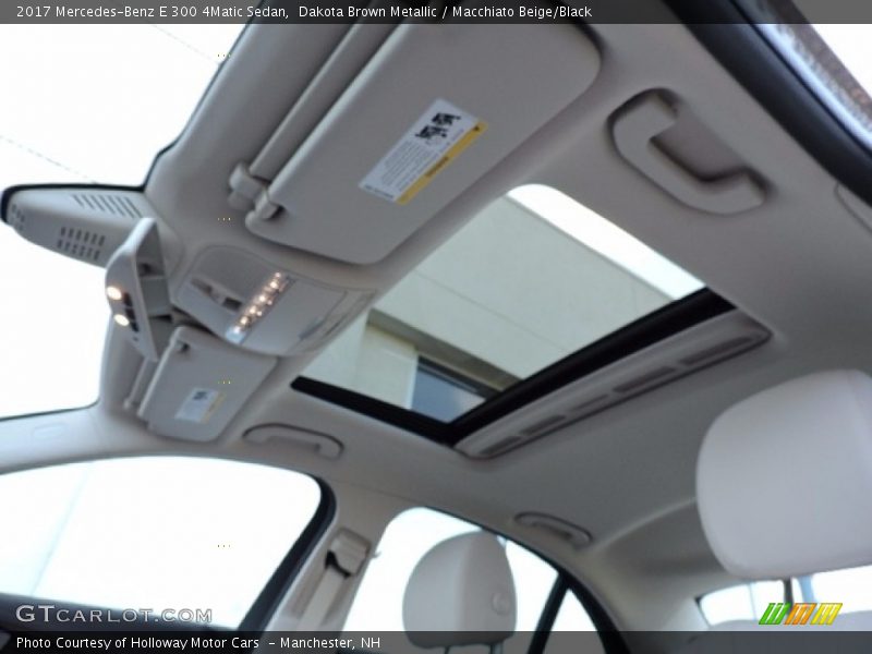 Dakota Brown Metallic / Macchiato Beige/Black 2017 Mercedes-Benz E 300 4Matic Sedan