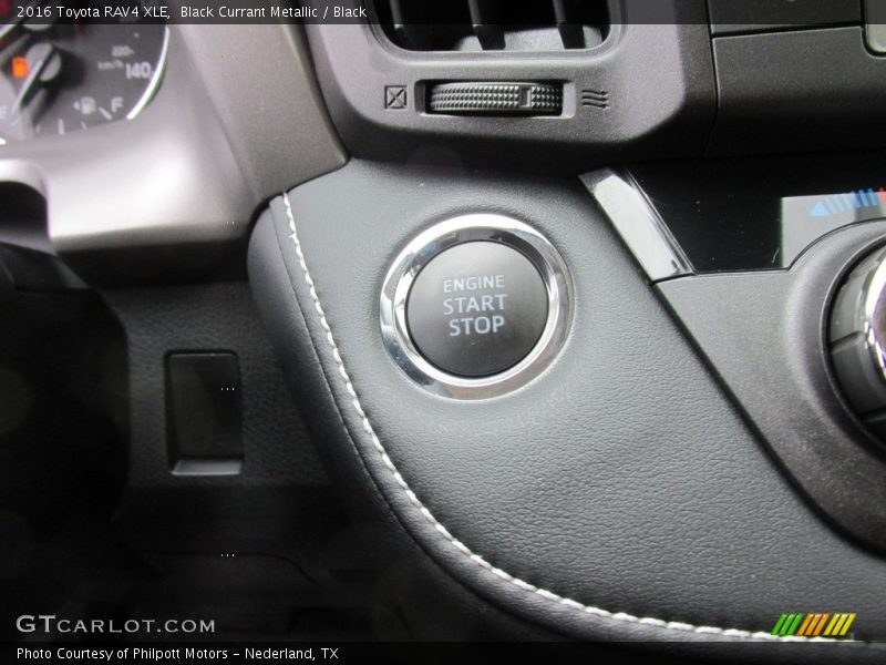 Black Currant Metallic / Black 2016 Toyota RAV4 XLE