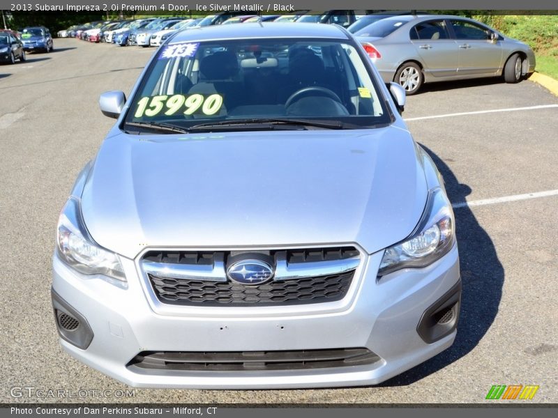 Ice Silver Metallic / Black 2013 Subaru Impreza 2.0i Premium 4 Door