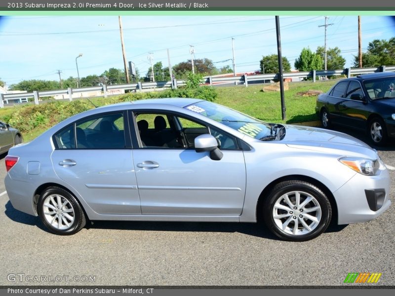 Ice Silver Metallic / Black 2013 Subaru Impreza 2.0i Premium 4 Door