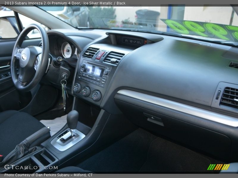 Ice Silver Metallic / Black 2013 Subaru Impreza 2.0i Premium 4 Door