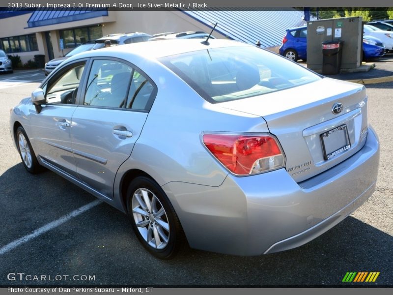 Ice Silver Metallic / Black 2013 Subaru Impreza 2.0i Premium 4 Door
