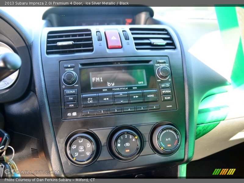 Ice Silver Metallic / Black 2013 Subaru Impreza 2.0i Premium 4 Door