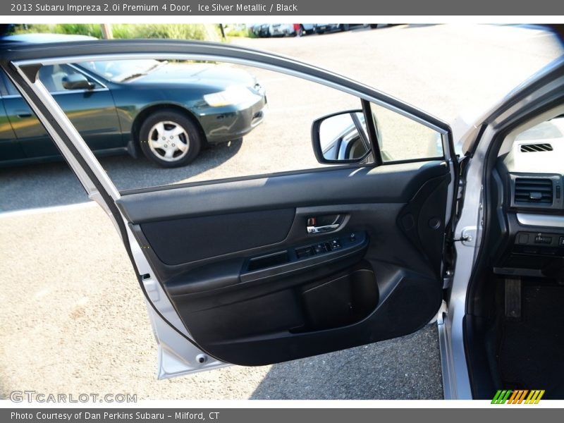 Ice Silver Metallic / Black 2013 Subaru Impreza 2.0i Premium 4 Door