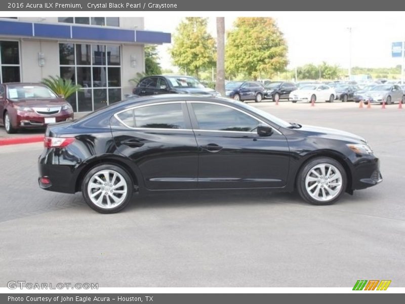 Crystal Black Pearl / Graystone 2016 Acura ILX Premium