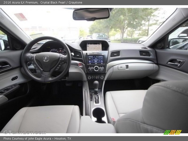 Crystal Black Pearl / Graystone 2016 Acura ILX Premium