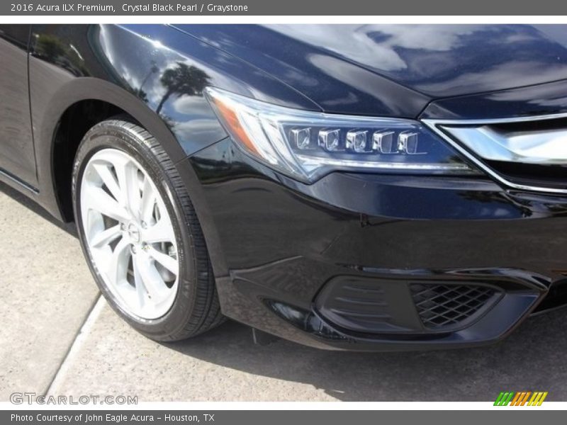 Crystal Black Pearl / Graystone 2016 Acura ILX Premium