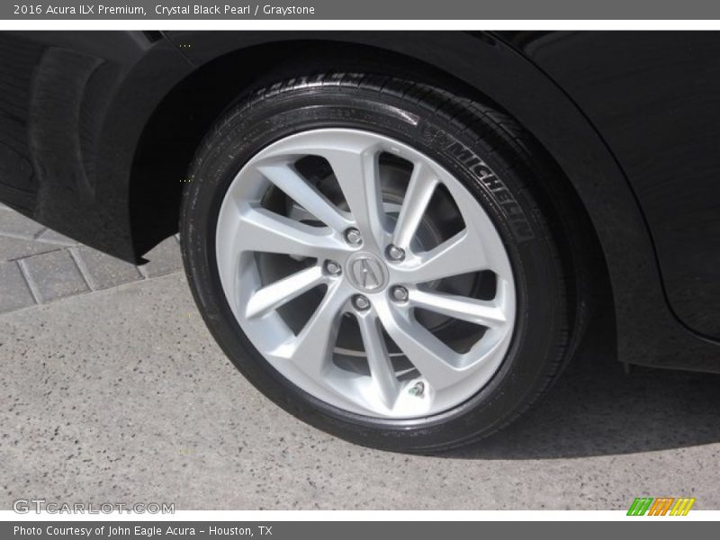 Crystal Black Pearl / Graystone 2016 Acura ILX Premium