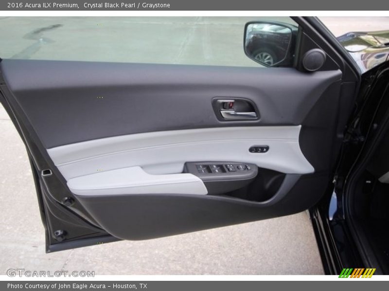 Crystal Black Pearl / Graystone 2016 Acura ILX Premium