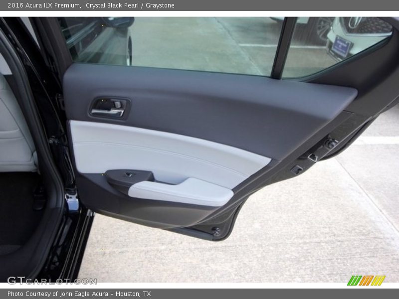 Crystal Black Pearl / Graystone 2016 Acura ILX Premium