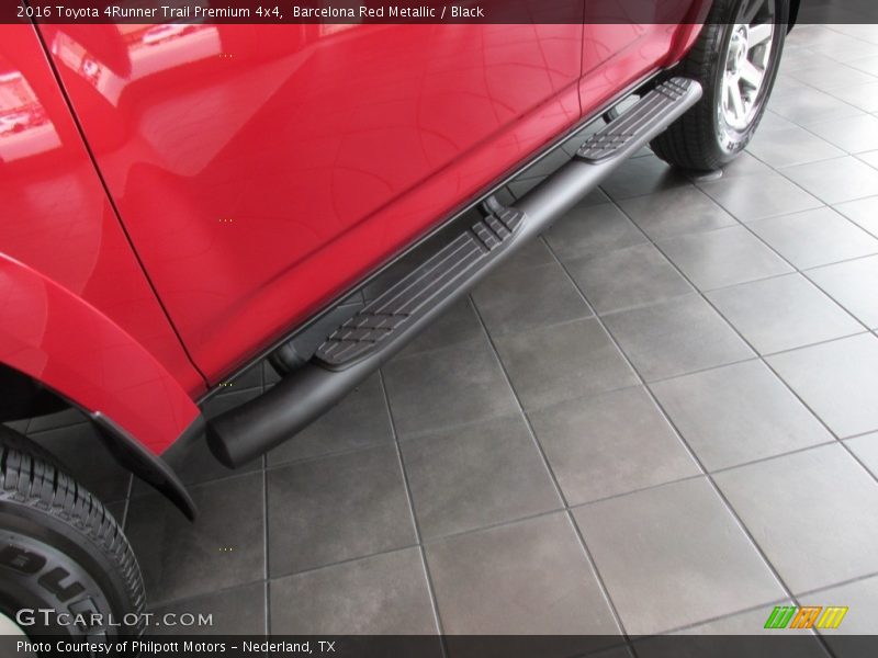 Barcelona Red Metallic / Black 2016 Toyota 4Runner Trail Premium 4x4
