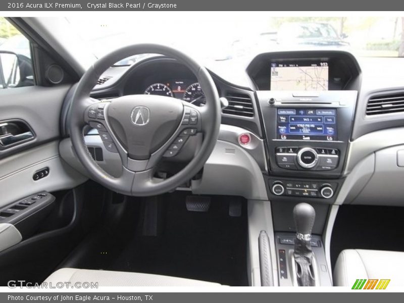 Crystal Black Pearl / Graystone 2016 Acura ILX Premium