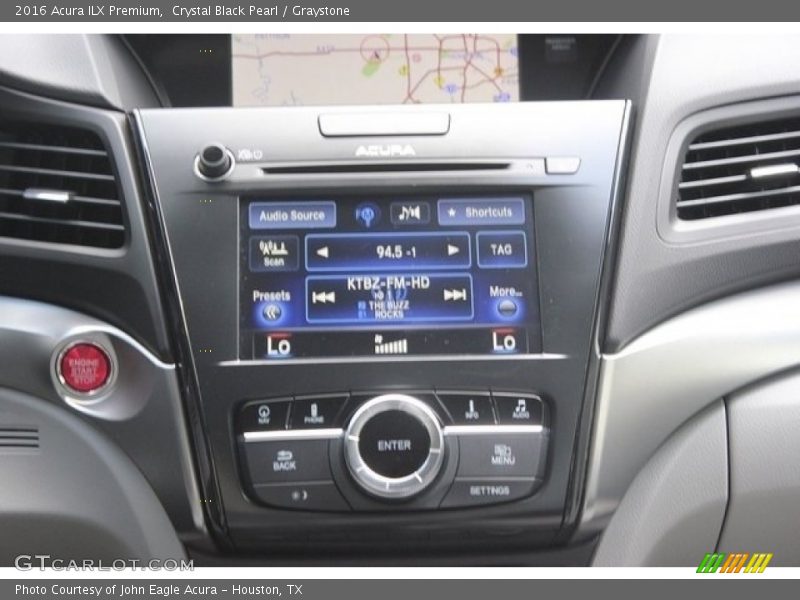 Crystal Black Pearl / Graystone 2016 Acura ILX Premium