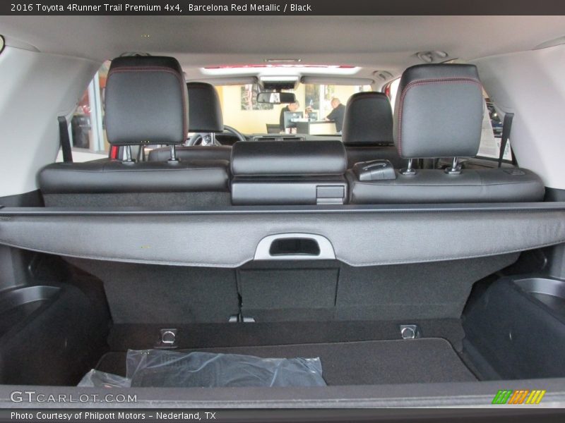 Barcelona Red Metallic / Black 2016 Toyota 4Runner Trail Premium 4x4