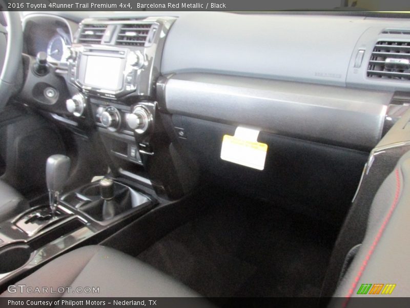 Barcelona Red Metallic / Black 2016 Toyota 4Runner Trail Premium 4x4