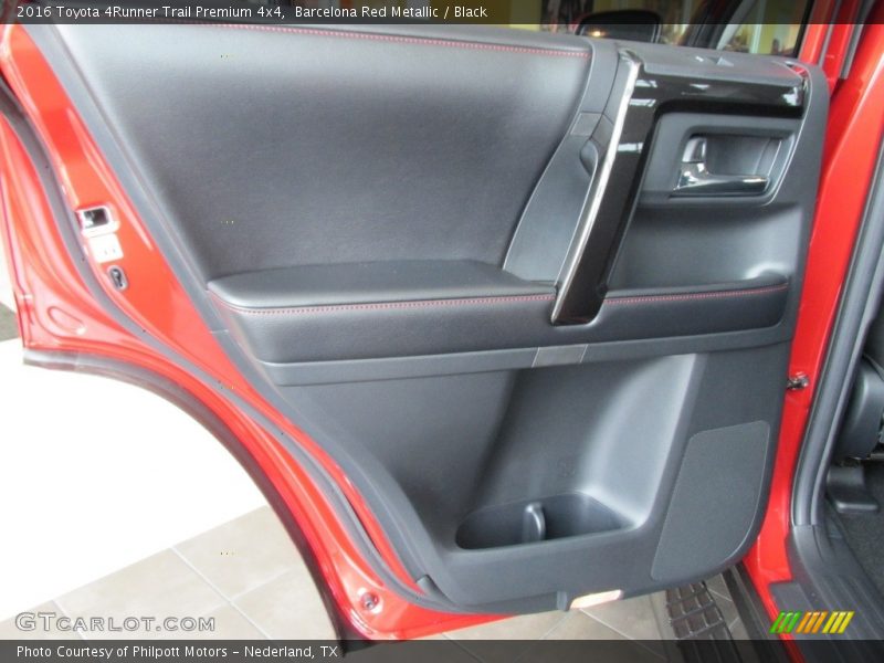 Barcelona Red Metallic / Black 2016 Toyota 4Runner Trail Premium 4x4