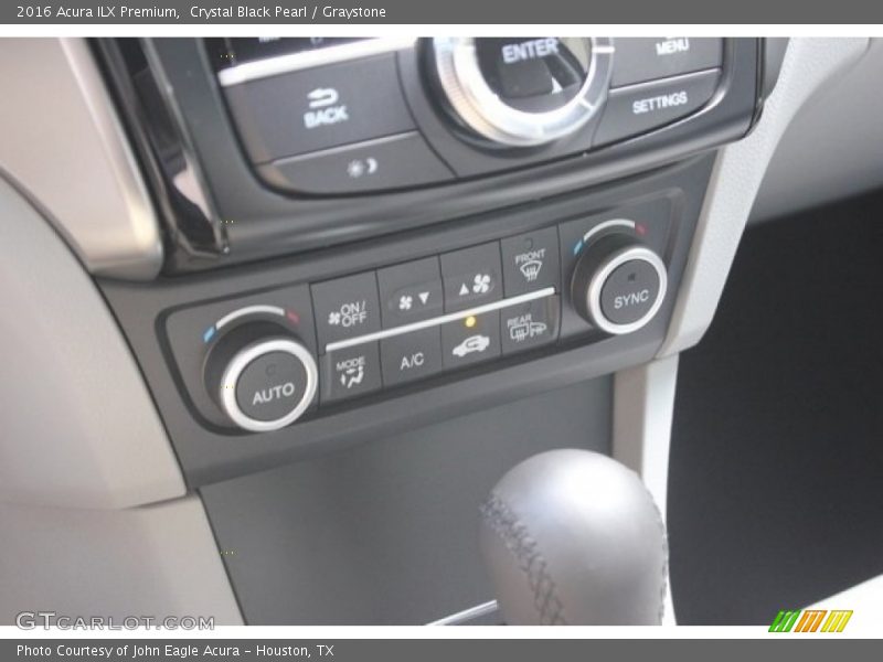 Crystal Black Pearl / Graystone 2016 Acura ILX Premium
